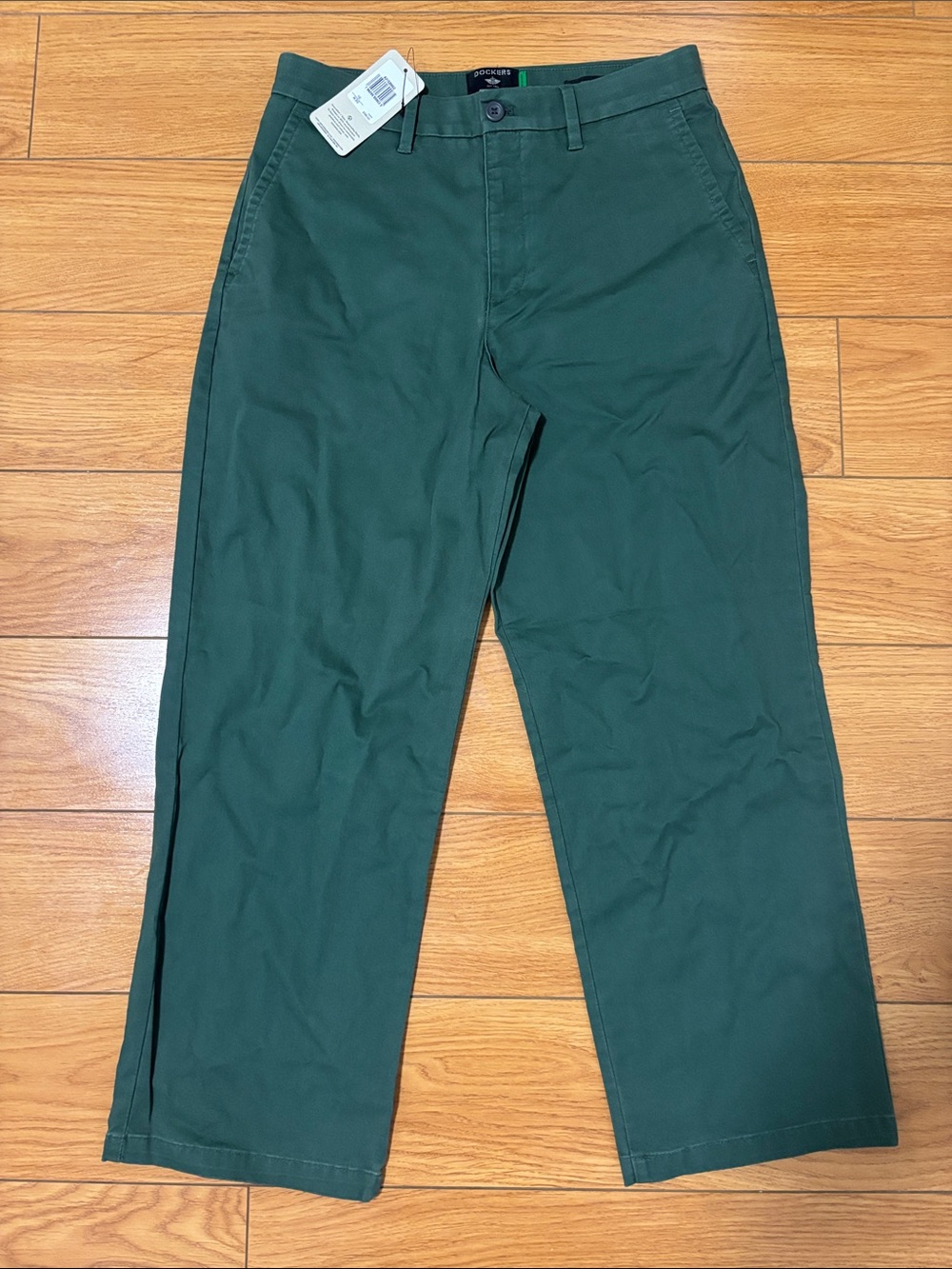 Dockers Weekend Chino High Straight Ankle Chinos